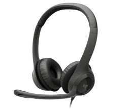 foto de AURICULARES LOGITECH H390 NEGRO MICROFONO ALAMBRICO