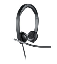 foto de AURICULARES LOGITECH H650e NEGRO MICROFONO ALAMBRICO