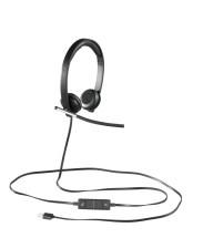foto de AURICULARES LOGITECH H650e NEGRO MICROFONO ALAMBRICO