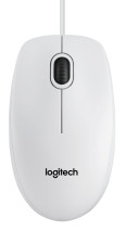 foto de RATON LOGITECH B100 BLANCO USB