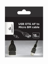 foto de CABLE USB GEMBIRD A MICRO USB HEMBRA MACHO 0,15M