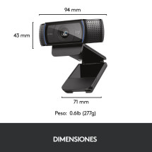 foto de WEBCAM LOGITECH C920 FHD 1920X1080PX NEGRA
