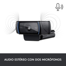 foto de Logitech 960-001055 c?mara web 3 MP 1920 x 1080 Pixeles USB Negro