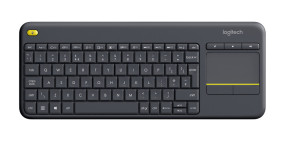 foto de TECLADO LOGITECH K400 PLUS RF INALAMBRICO NEGRO
