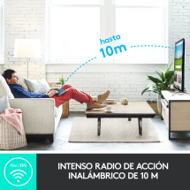 foto de TECLADO LOGITECH K400 PLUS RF INALAMBRICO NEGRO