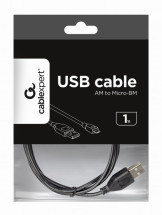 foto de CABLE USB GEMBIRD 2.0 A MICRO USB 1M
