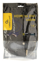 foto de CABLE HDMI GEMBIRD HDMI A DVI MACHO MACHO 1,8M