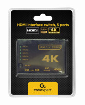 foto de SWITCH HDMI GEMBIRD 5 PUERTOS