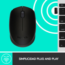 foto de RATON LOGITECH M171 RF INALAMBRICO NEGRO