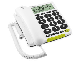 foto de TELEFONO FIJO DORO PHONE EASY 312CS 1 BLANCO