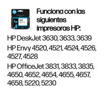 foto de TINTA HP 302 TRICOLOR
