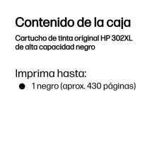 foto de TINTA HP 302XL NEGRO