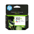 foto de HP Cartucho de tinta original 302XL de alta capacidad tricolor