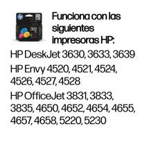 foto de TINTA HP 302XL TRICOLOR