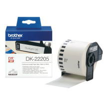foto de CINTA BROTHER DE PAPEL CONTINUO BLANCA 62MM X 30,48M