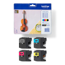 foto de TINTA BROTHER LC127XLVALBP PACK NEGRO CIAN AMARILLO MAGENTA