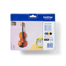 foto de TINTA BROTHER LC127XLVALBP PACK NEGRO CIAN AMARILLO MAGENTA