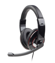 foto de AURICULAR GEMBIRD MHS-U-001 NEGRO MICROFONO ALAMBRICO USB