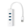 foto de ADAPTADOR TP-LINK USB 3,0 A ETHERNET GIGA CON 3 PORT USB 3.0