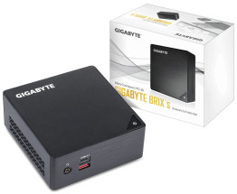 foto de GIGABYTE GB-BKi3HA-7100 (rev. 1.0) 0,6 l tama?o PC Negro i3-7100U BGA 1356 2,4 GHz
