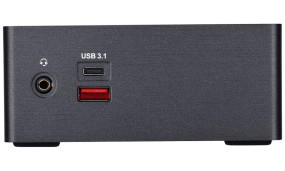 foto de GIGABYTE GB-BKi3HA-7100 (rev. 1.0) 0,6 l tama?o PC Negro i3-7100U BGA 1356 2,4 GHz