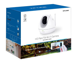 foto de CAMARA IP TP-LINK INTERIOR 720HD DIA/NOCHE ROTATIVO TARJETA SD