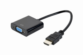 foto de CABLE ADAPTADOR GEMBIRD HDMI MACHO A VGA HEMBRA