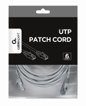 foto de CABLE RED GEMBIRD UTP CAT6 5M GRIS
