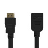 foto de CABLE HDMI GEMBIRD EXTENSION MACHO HEMBRA V2.0 ALTA VELOCIDAD CON ETHERNET 4,5M