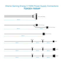 foto de FUENTE ALIMENTACION TOOQ XGEII 700W 80+BRONZE LED