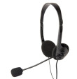 foto de AURICULARES GEMBIRD MHS-123 NEGRO MICROFONO ALAMBRICO JACK 3.5MM