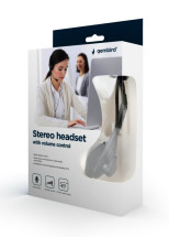 foto de AURICULARES GEMBIRD MHS-123 NEGRO MICROFONO ALAMBRICO JACK 3.5MM