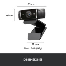 foto de WEBCAM LOGITECH C922 HD 1920X1080PX NEGRA