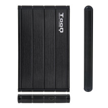 foto de CARCASA HDD TOOQ TQE-2530B 2,5 9,,5 MM SATA USB 3.0 NEGRA