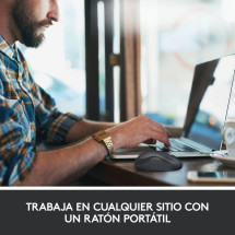 foto de RATON LOGITECH M220 SILENT NEGRO RF INALAMBRICO PILAS