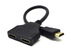 foto de CABLE HDMI GEMBIRD DOBLE PUERTO HDMI PASIVA