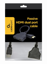 foto de CABLE HDMI GEMBIRD DOBLE PUERTO HDMI PASIVA