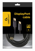 foto de CABLE DISPLAYPORT GEMBIRD MACHO MACHO V1.2 4K 3M