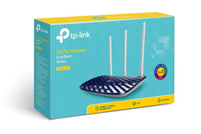 foto de ROUTER TP-LINK ARCHER C20 AC750 DUAL BAND 3 ANTENAS