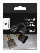 foto de CABLE ALIMENTACION GEMBIRD SATA PLANO 0,15M