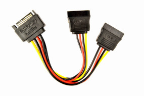 foto de CABLE ALIMENTACION GEMBIRD SATA PLANO 0,15M
