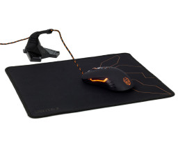 foto de ALFOMBRILLA GAMING KROM KNOUT SPEED NEGRO 320X270X3
