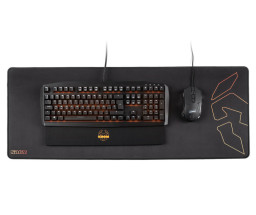 foto de ALFOMBRILLA GAMING KROM KNOUT XL NEGRO 900X350X3