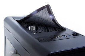 foto de CAJA NOX HUMMER ZX ATX 2XUSB3.0 2XUSB2.0 NEGRO