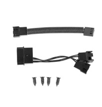 foto de VENTILADOR CAJA NOX HUMMER H-FAN LED 120MM NEGRO LED VERDE
