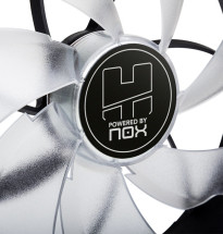 foto de VENTILADOR CAJA NOX HUMMER H-FAN LED 120MM NEGRO LED VERDE