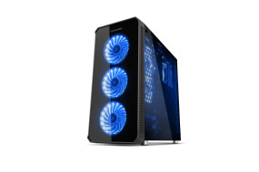 foto de CAJA NOX HUMMER TGX ATX 2XUSB3.0 2XUSB2.0 NEGRO RGB