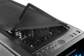 foto de CAJA NOX HUMMER TGX ATX 2XUSB3.0 2XUSB2.0 NEGRO RGB