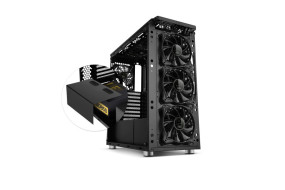 foto de CAJA NOX HUMMER TGX ATX 2XUSB3.0 2XUSB2.0 NEGRO RGB