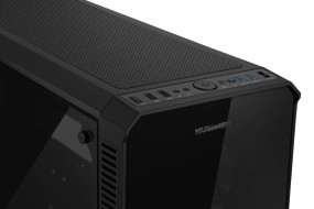 foto de CAJA NOX HUMMER TGX ATX 2XUSB3.0 2XUSB2.0 NEGRO RGB